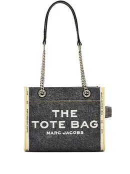 Marc Jacobs: Чёрная сумка-шоппер  The Denim