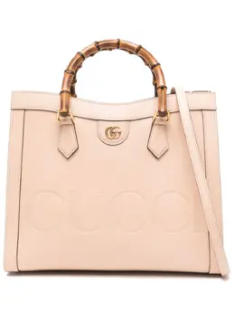 Gucci Pre-Owned: Розовая сумка-шоппер 