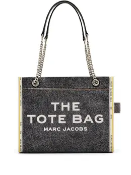 Marc Jacobs: Чёрная сумка-шоппер  The Denim