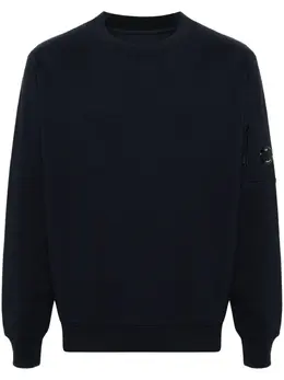 C.P. Company: Синий свитшот  Lens
