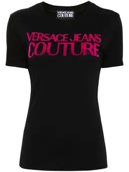 Versace Jeans Couture: Хлопковая футболка 