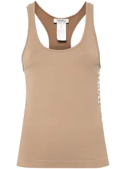 'S Max Mara: Жаккардовая майка 