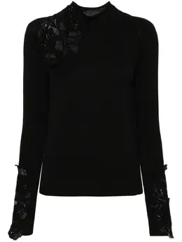 Ermanno Scervino: Свитер с растительным принтом 