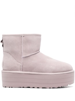 UGG: Светлые ботинки  Classic Mini