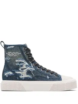 Marc Jacobs: Голубые кроссовки  The