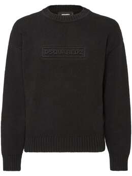 DSQUARED2: Свитер с принтом 
