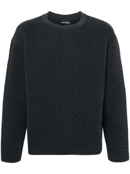 Emporio Armani: Синий свитшот 