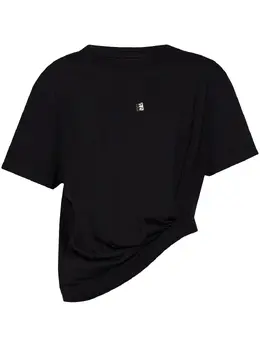 Givenchy: Чёрная футболка  4G