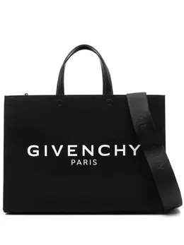 Givenchy: Чёрная сумка-шоппер  G