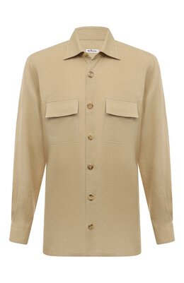 Kiton: Льняная рубашка 