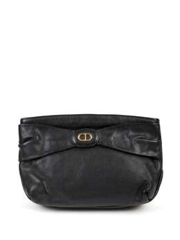 Christian Dior Pre-Owned: Чёрный клатч 