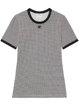 Courrèges: Хлопковая футболка 