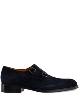 Santoni: Синие туфли 