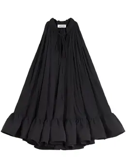 Lanvin: Платье с оборками 