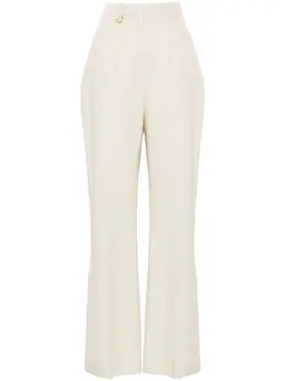 Jacquemus: Светлые брюки 