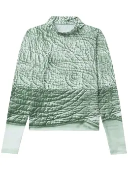 MM6 Maison Margiela: Топ с принтом 