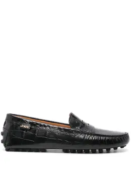Tod's: Чёрные лоферы  Driving