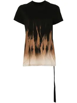 Rick Owens DRKSHDW: Чёрная футболка  Level
