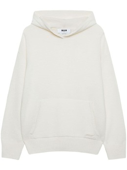MSGM: Белая толстовка 