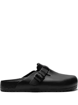Birkenstock: Чёрные сабо  Boston
