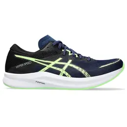 ASICS: Голубые кроссовки 