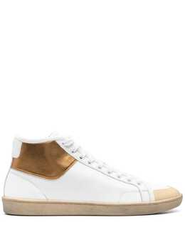 Saint Laurent: Белые кроссовки  Court Classic SL/39
