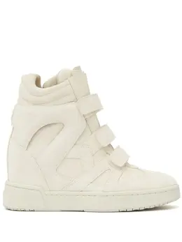 ISABEL MARANT: Белые кроссовки 