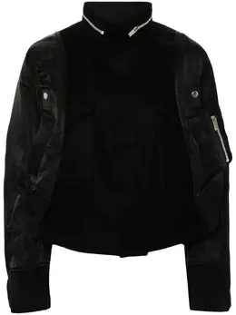 sacai: Чёрная куртка 
