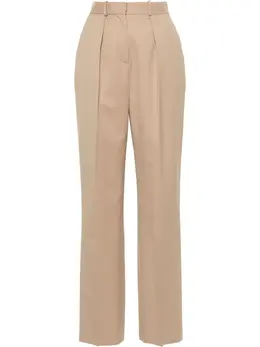 Elisabetta Franchi: Коричневые брюки 