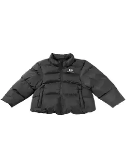 Balenciaga: Чёрная куртка 