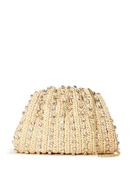 Loeffler Randall: Бежевый клатч 
