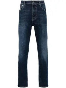 Brunello Cucinelli: Прямые джинсы 