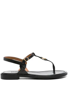 Chloé: Чёрные сандалии  Marcie