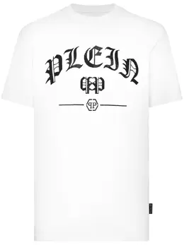 Philipp Plein: Белая футболка  Tattoo