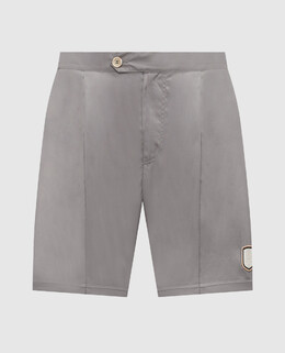 Brunello Cucinelli: Серые шорты 