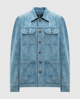 Balmain: Голубая куртка  PB