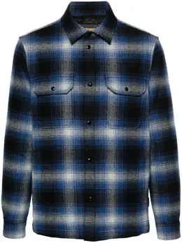 Woolrich: Голубая рубашка  Alaskan