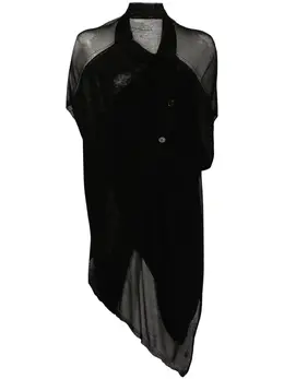 Yohji Yamamoto: Прозрачный топ 