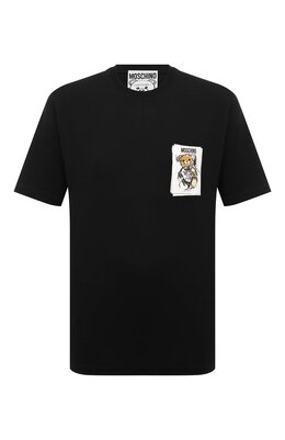 Moschino: Хлопковая футболка 