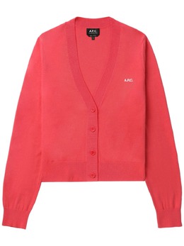 A.P.C.: Красный кардиган 