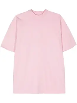 Balenciaga: Розовая футболка  Paris