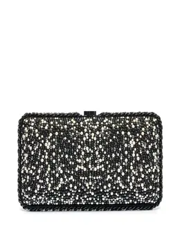 CHANEL Pre-Owned: Чёрный клатч 