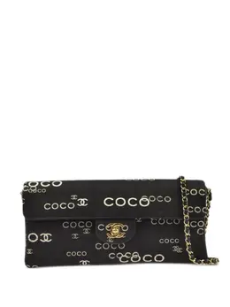 CHANEL Pre-Owned: Чёрная сумка 