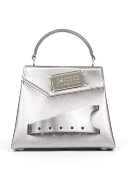 Maison Margiela: Серебристая сумка-шоппер  Snatched