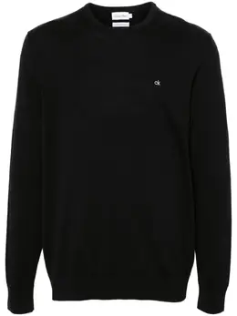Calvin Klein: Чёрный свитер 