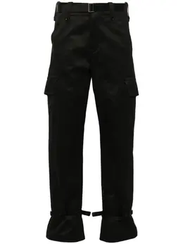 sacai: Чёрные брюки 