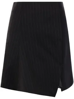 sacai: Юбка с разрезом 
