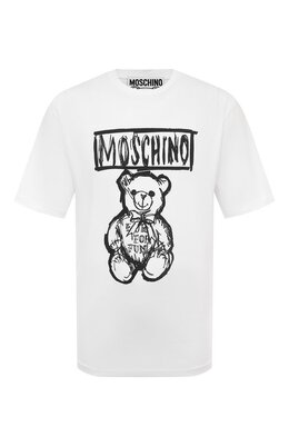 Moschino: Хлопковая футболка 