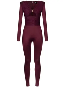 Elisabetta Franchi: Атласный свитер 