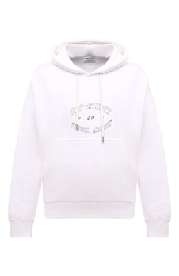 Off-White: Хлопковая толстовка 